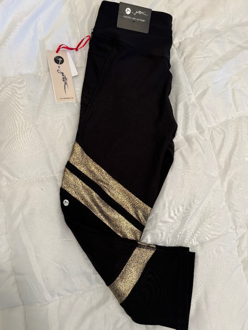 NWT Gottex Black Leggings
